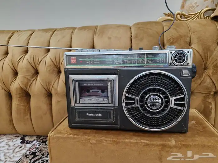 مسجل بيسونيك قديم شغال المسجل والراديو زمانك يافن 1