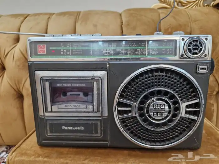 مسجل بيسونيك قديم شغال المسجل والراديو زمانك يافن 2