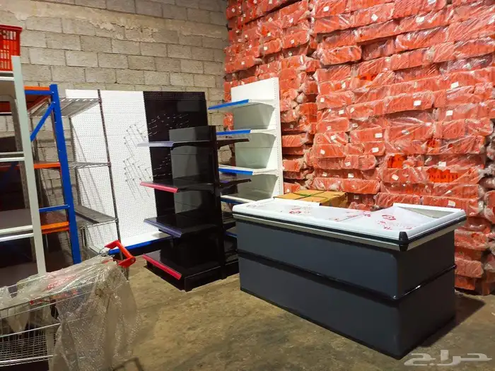 مؤسسه المحيمل التجاريه لاجميع انواع الرفوف بأسعار جمله 5