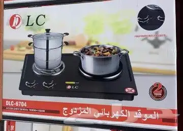 الموقد الكهربائي المزدوج ( حلزوني و حجري ) 0
