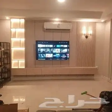 ترميم مقاولات عامه بديل الشيبورد طاولات ورفوف تكسيات خشبيه 2