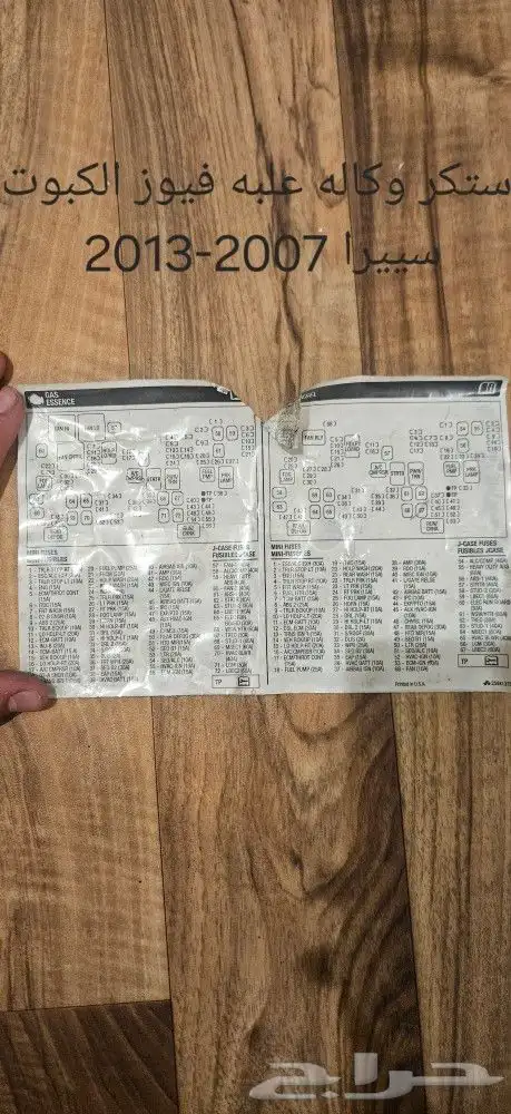 شنطه GM واستكرات GMوشفر واكسسوارات 2