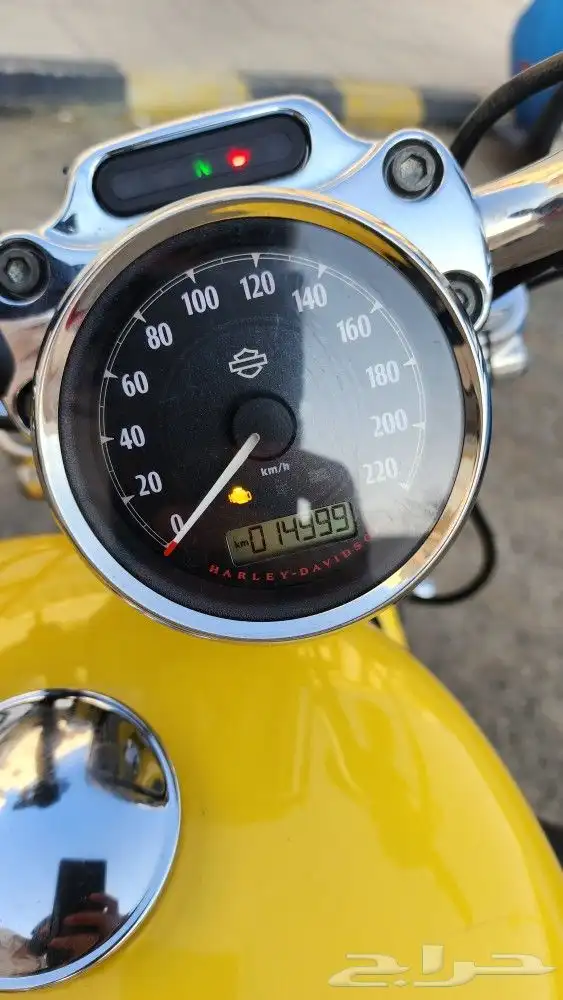 دباب هارلي كستم 1200 cc تانكي كبير 6