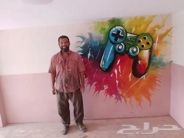 رسام حوائط مناظر طبيعية كافيهات محلات مولات 6