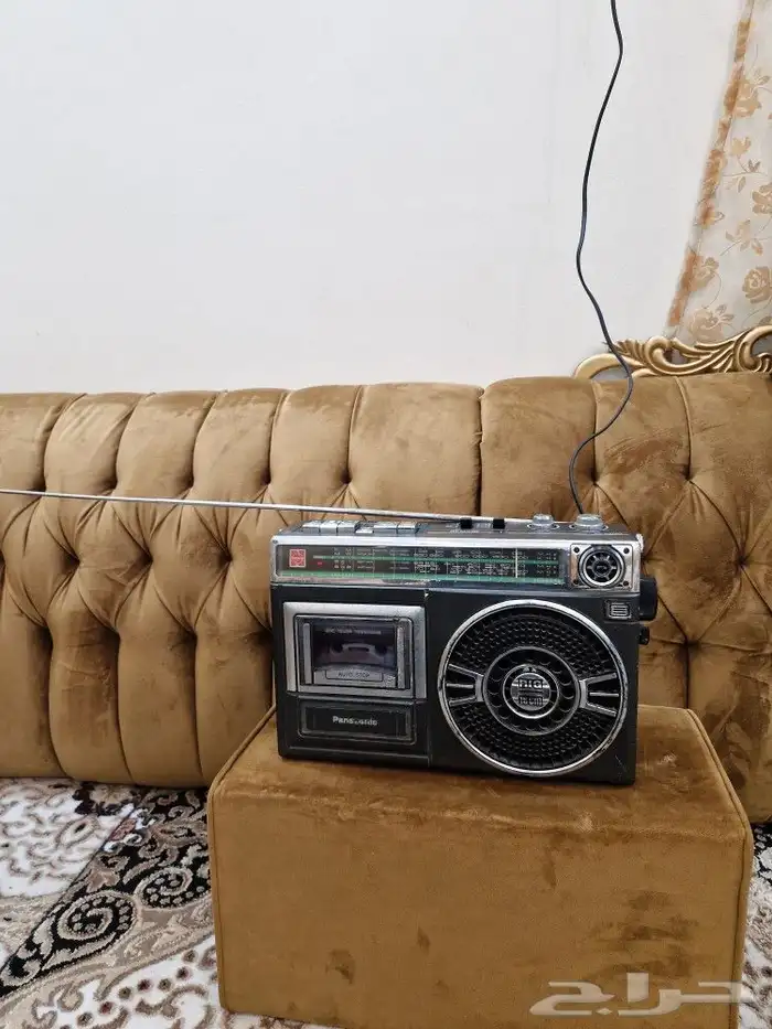 مسجل بيسونيك قديم شغال المسجل والراديو زمانك يافن 4