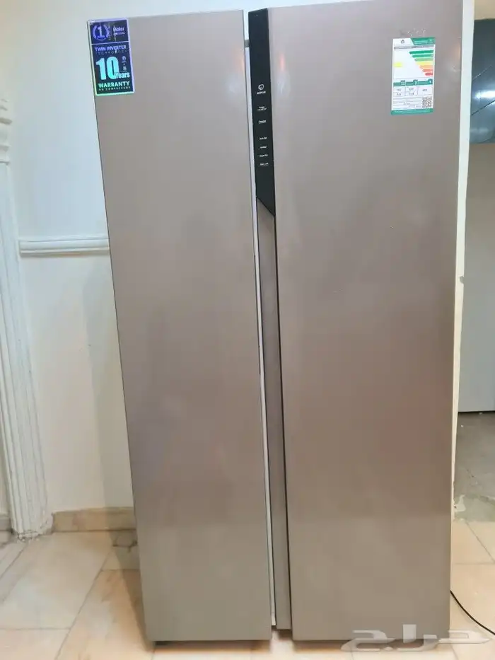 ثلاجه هاير شبه جديده 0