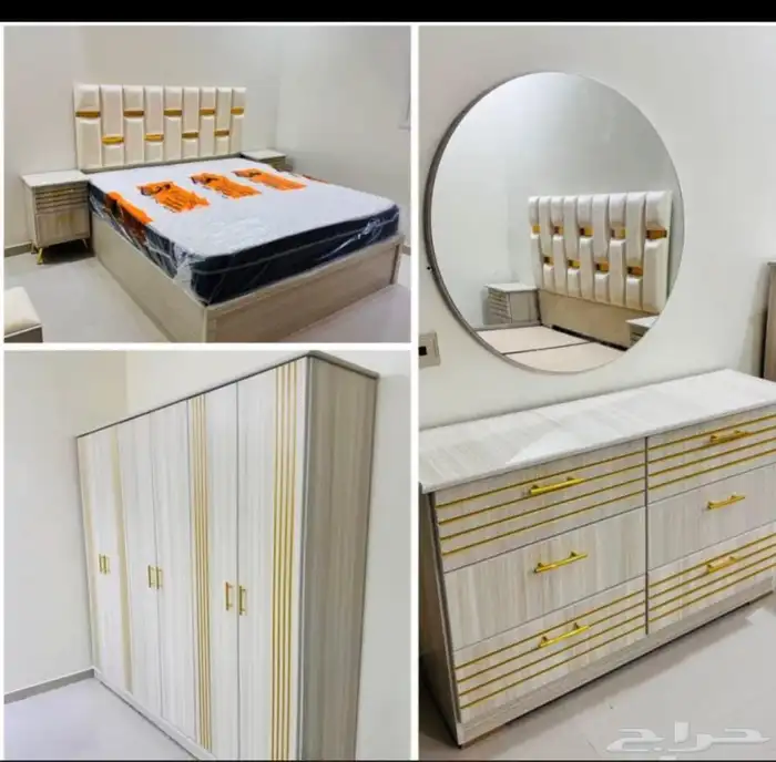 غرف نوم وطني جديد مع تقسيط تابي او تمارا توصيل وتركيب في نفس 4