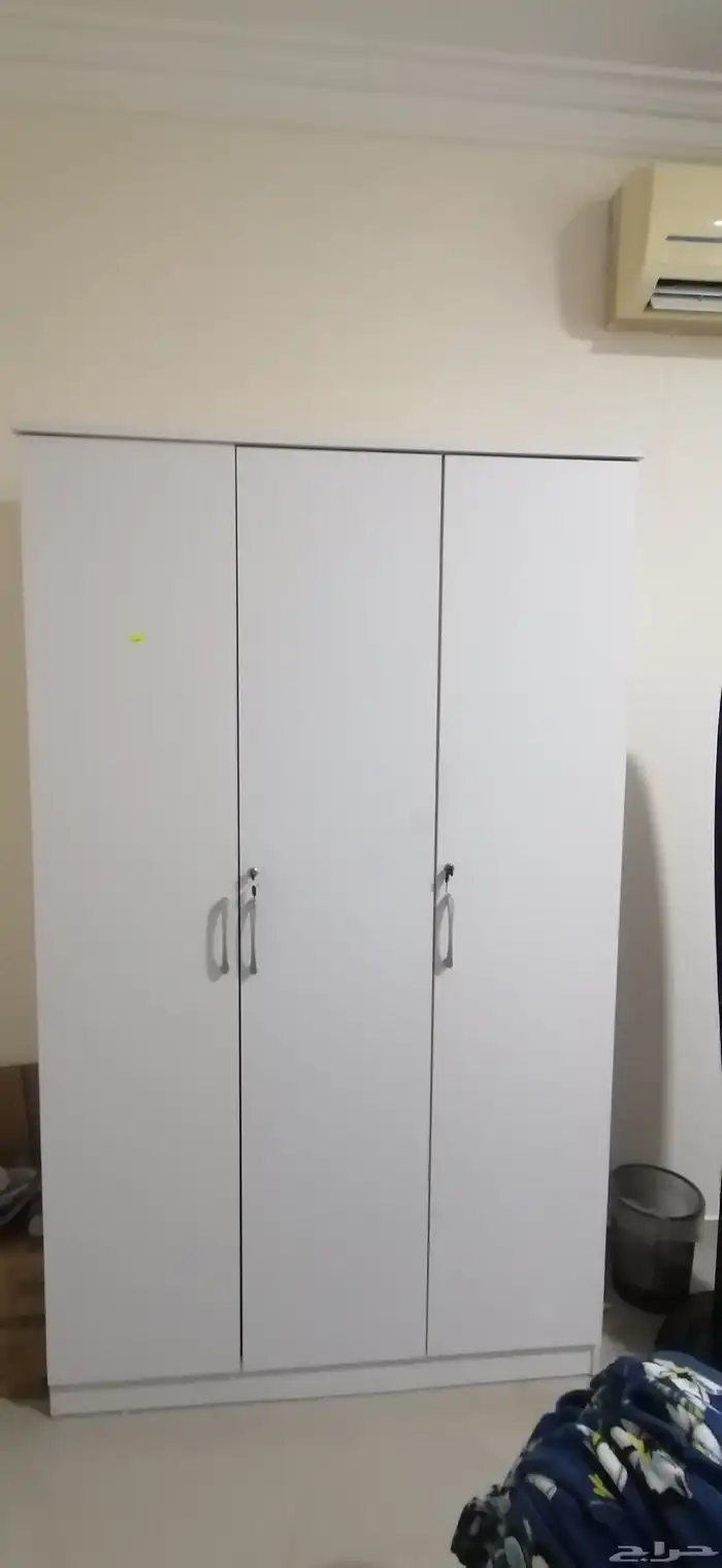 دولاب ابيض جديد 0