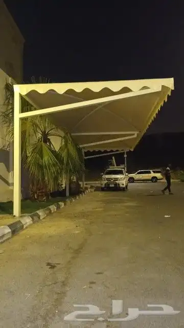 مظلات سيارات مظلات جده عسفان مضلات سواتر قماش 8