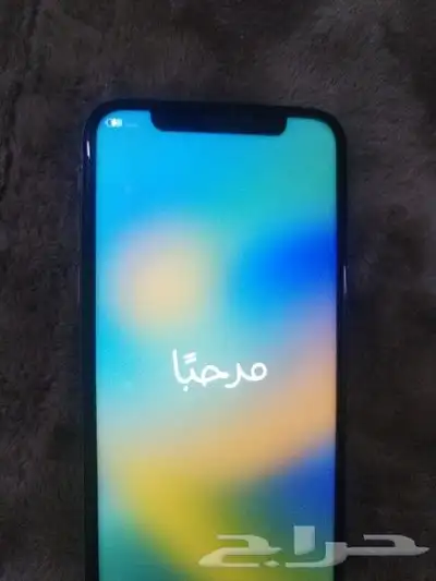 أيفون x الجوال اخوي جديد بس في المشكله الشبكه الضعيف السوم 2