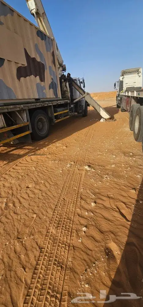 نقل بركسات غرف جاهزه سطحه ونش 1