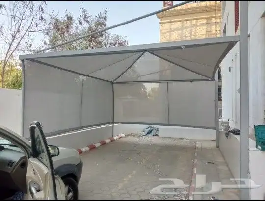 مظلات سيارات مظلات جده عسفان مضلات سواتر قماش 0