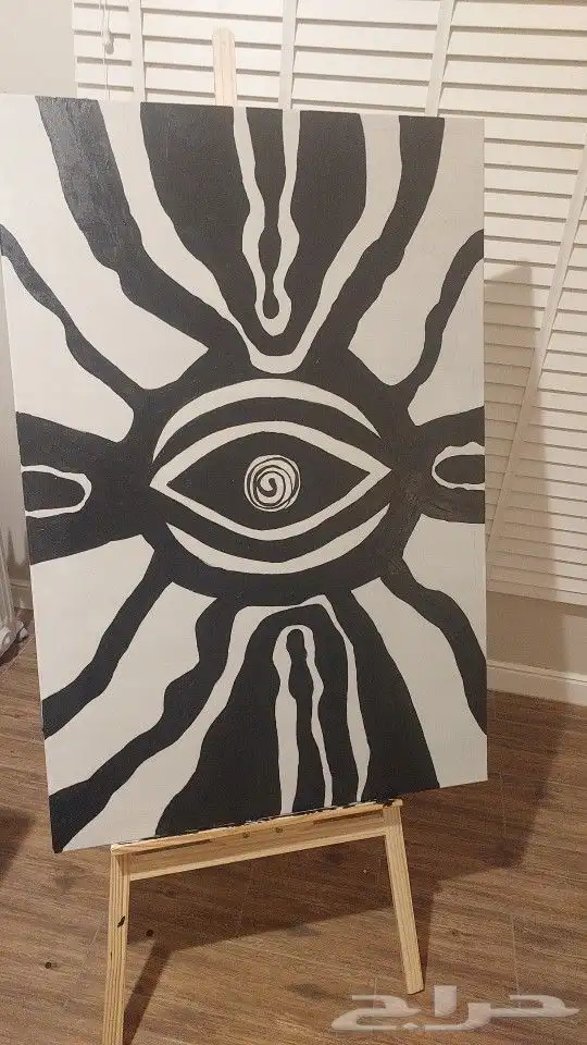 لوحه كبيره رسم يدوي 0