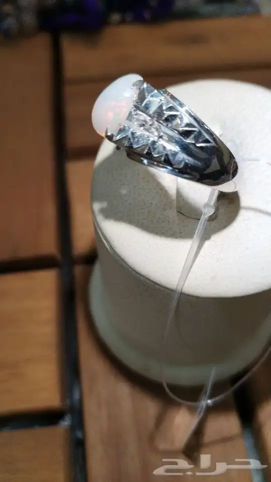 خاتم اوبال ابيض فل فاير 3