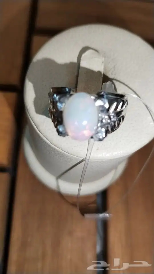 خاتم اوبال ابيض فل فاير 0