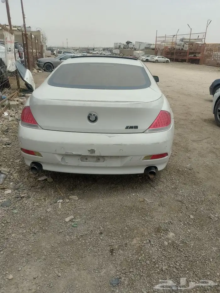 ب ام حجم 630 تشليح قطع غيار مديل 2007 2