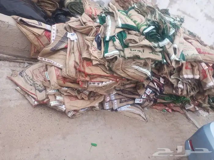 للبيع خيش رز اكيس فاضيه ونظيفة جدا 40 كيلو 2