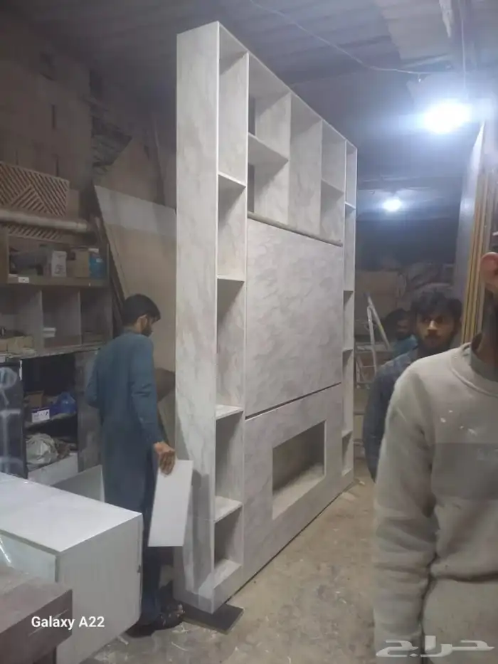 بارتيشن بارتشن دوليب عبايات أرفف معاليق ديكوار شاشه دوران 17