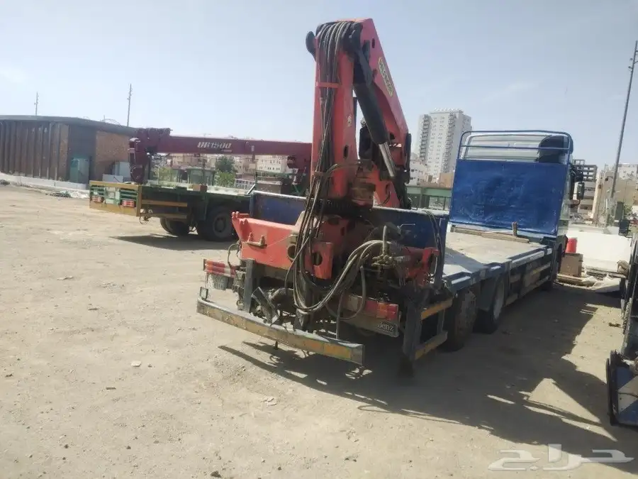 Merceedees boom truck for sale 0