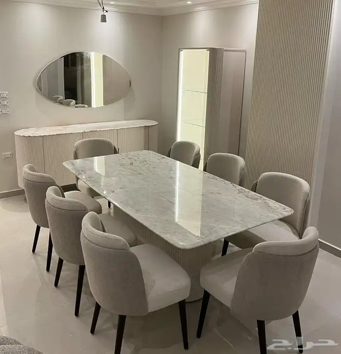 طاولات  طعام كراسي بوفيه الرياض  ابها بقيق عرعر جده مكه ال 6