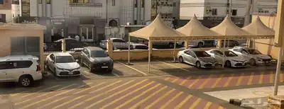 مواقف سيارات مظلات وسواتر جيزان 7