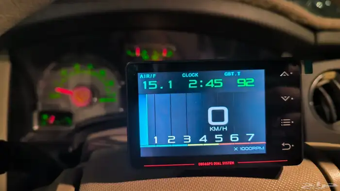 قيج وعداد سرعة رقمي بنظام OBD2 و GPS   دقة عالية 4