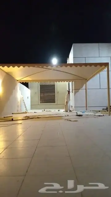 مواقف سيارات مظلات وسواتر جيزان 24