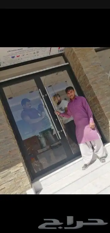 تفصيل المنيوم شبابيك ابواب دولاب سرايا دبل جلاس عادي ابواب a 6