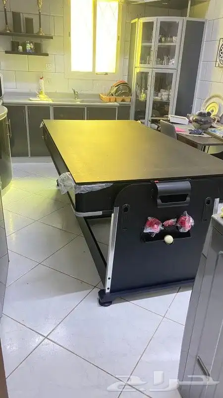 طاولات 4ب1 متعدد استخدام تنس هوكي بلياردو طاولة طعام 2