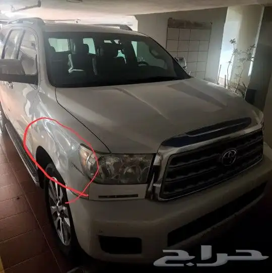تويوتا سيكويا فل كامل مسروق في مدينة الرياض 1