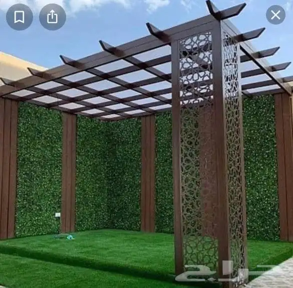 تنسيق حدائق عشب صناعي 6