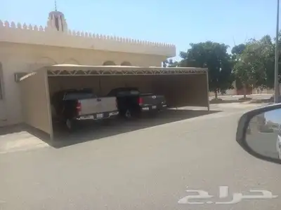 مواقف سيارات مظلات وسواتر جيزان 11