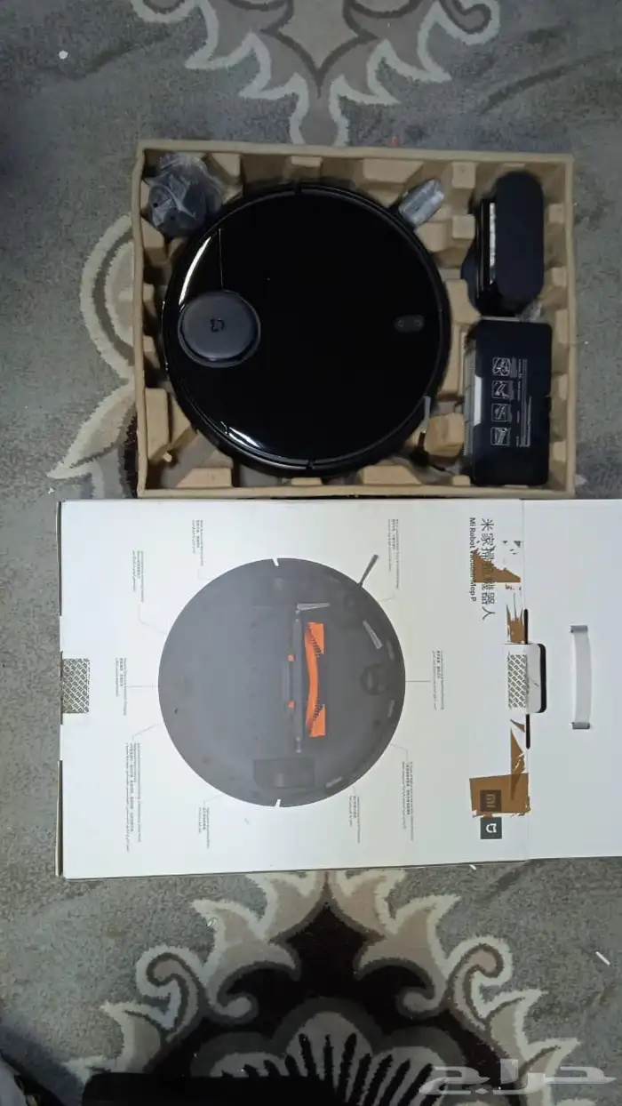 مكنسة وممسحة شاومي الذكية 1