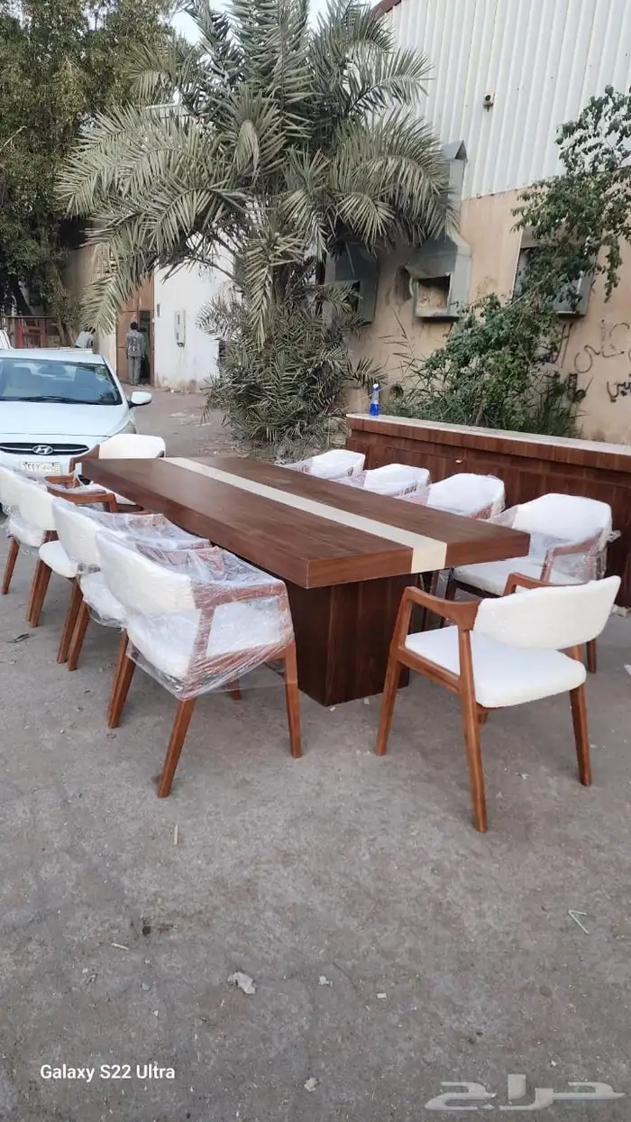 طاولات  طعام كراسي بوفيه الرياض  ابها بقيق عرعر جده مكه ال 8