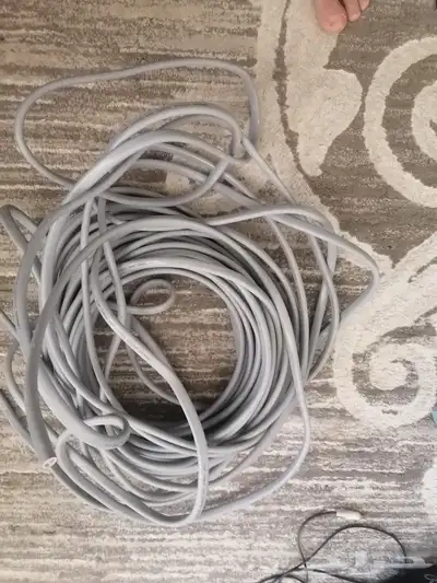 كبل جديد مش مستخدم فى حدود 30 متر واذيد 2