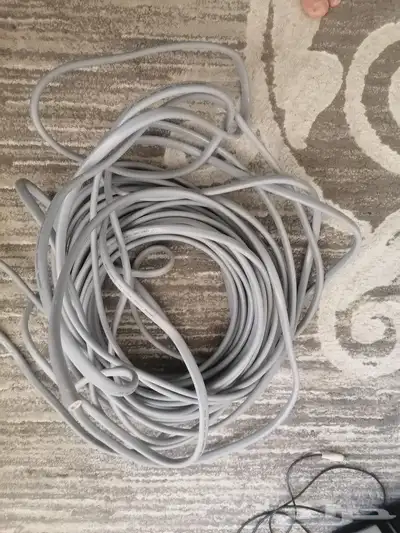 كبل جديد مش مستخدم فى حدود 30 متر واذيد 0
