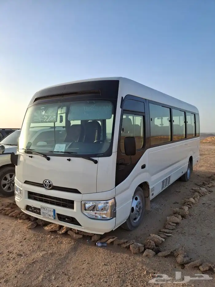 Toyota coaster for rent 1