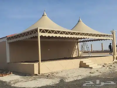 مواقف سيارات مظلات وسواتر جيزان 10
