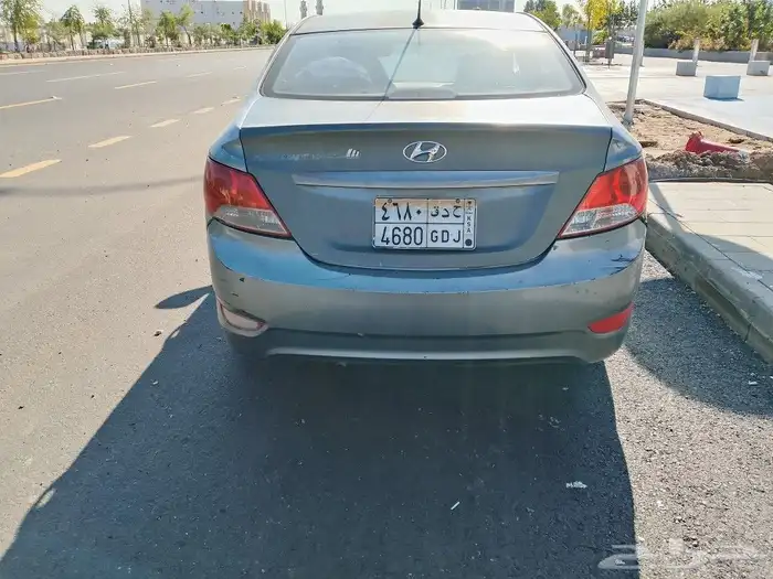 هيونداي اكسنت 2014. رقم الجوال 1