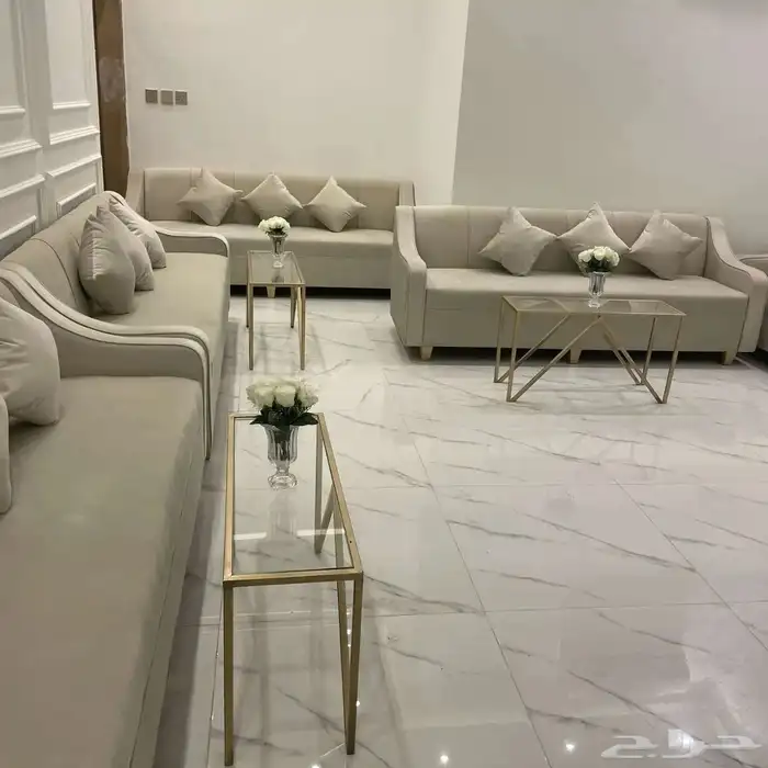 تأجير بكجات مداخل كوشه طاولات طعام كنب الرياض 3