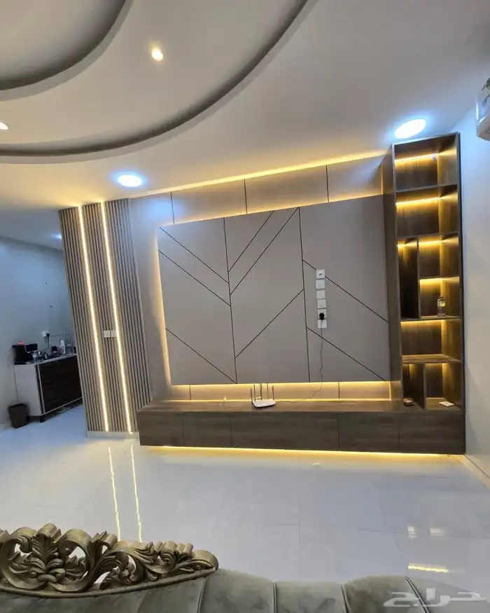 ديكورات  ديكور شاشه  الدمام  الخبر  الشاطي  القطيف 9