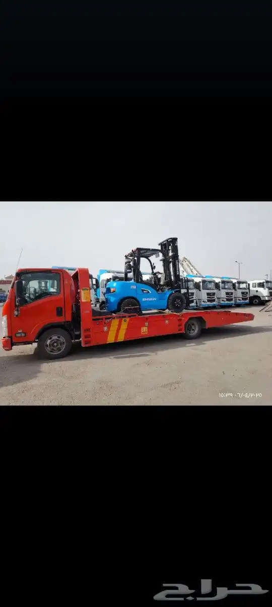 صطحات لنقل اسيارات كم يوجد رافعات شوكيه وسيزرات ومالفتات 2