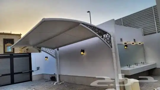 مظلات سيارات مظلات جلسات خارجية مظلات قماش مظلات جلد 18