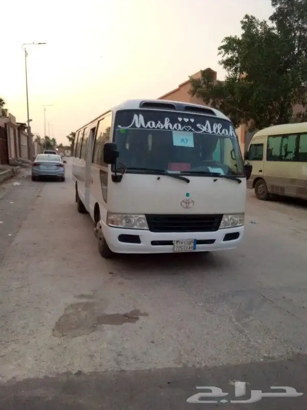 للايجار باص 30راكب مع السائق يومي 3