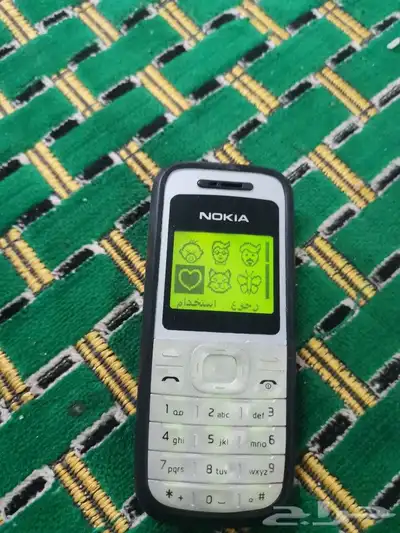 جوال نوكيا 1200 صناعه هندي ابو شاشه خضرا 2