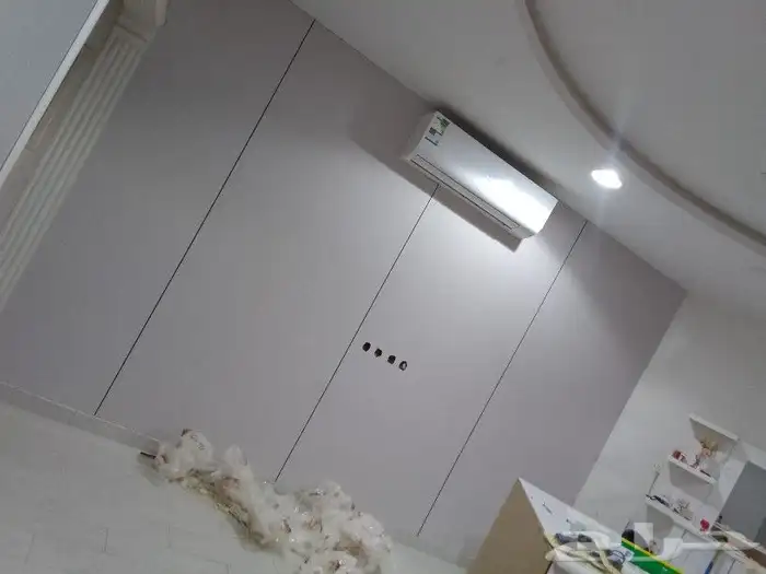 شيبورد وبديل خشب مداخل شاشات خلفيه سرير 4