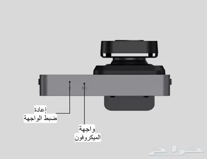كميرا داشكام امامي وخلفي 4K - واي فاي - موقع GPS 8