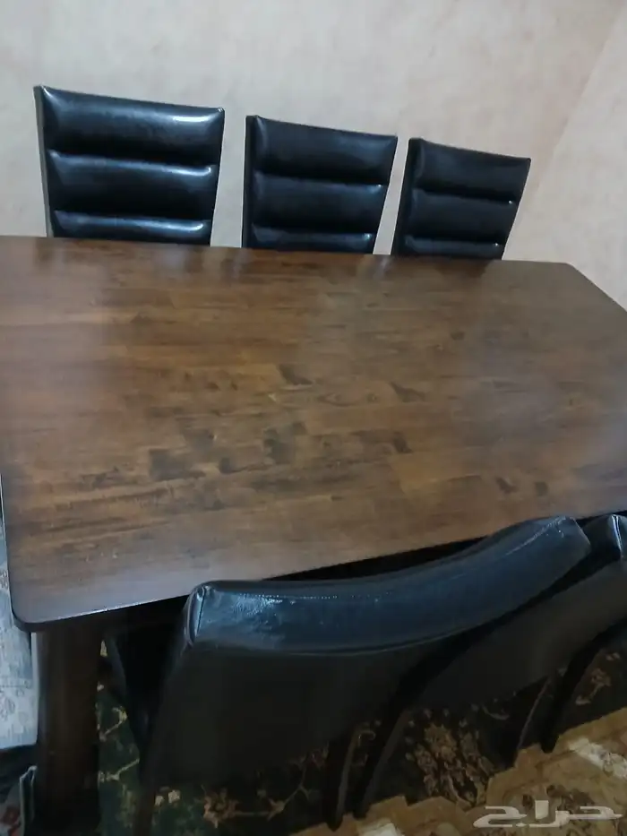 فرصة ذهبية طاولة طعام فاخرة بمقاس مميز ونصف السعر الأصلي 6