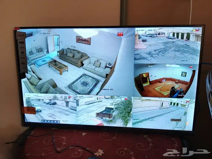 اربع كميرا اتنين ميجا مع التركيب و كل اغراض 1750 2
