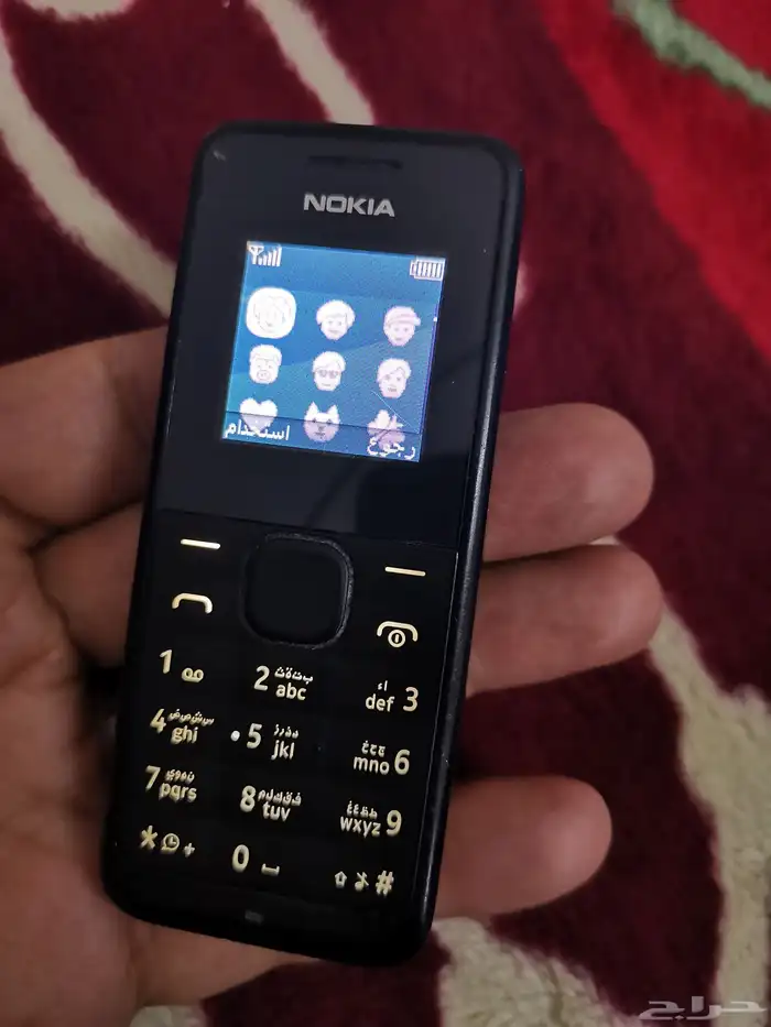 نوكيا 105 فيتنامي أصلي بحاله فوق الممتازه 0